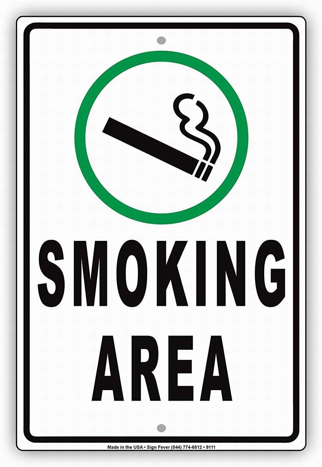 Vaping Store - （2D Tin painting）Safety Sign Smoking Vaping
