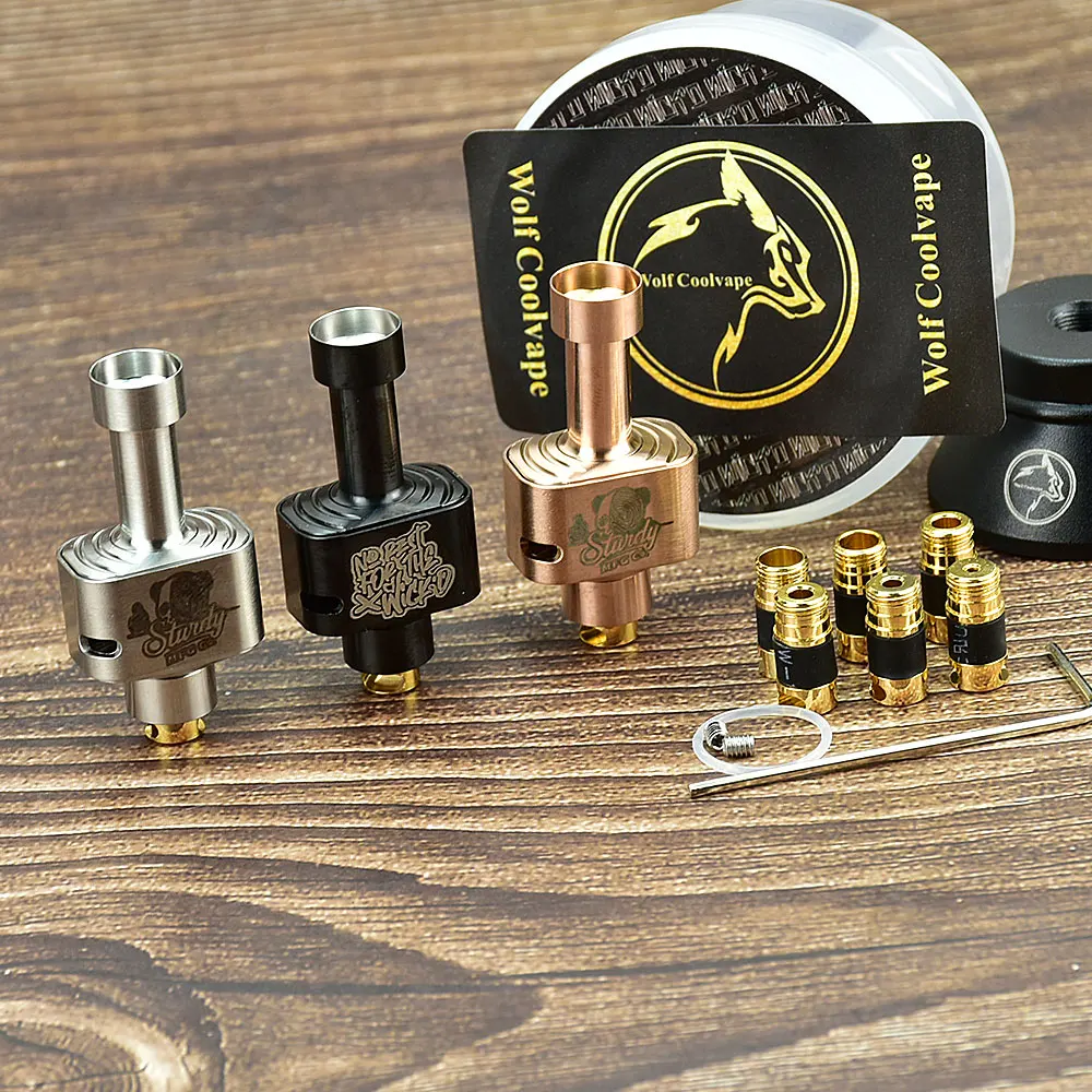Vaping Air - wolfcoolvape Wickd Remixd Sturdy MFG Style