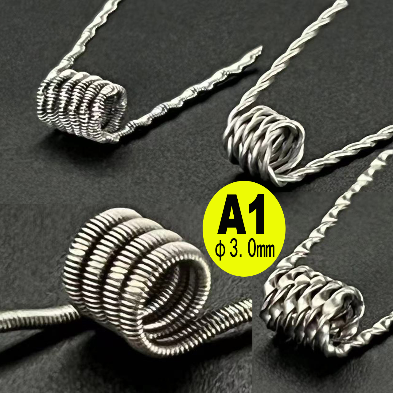 Clapton Wire Pre Built - 100-10PCS 3mm Diameter DL/DTL/RDL DIY Decorate