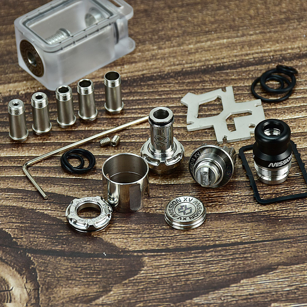 wolfcoolvape MISSION KB2 RBA T - Vaping Air review and price
