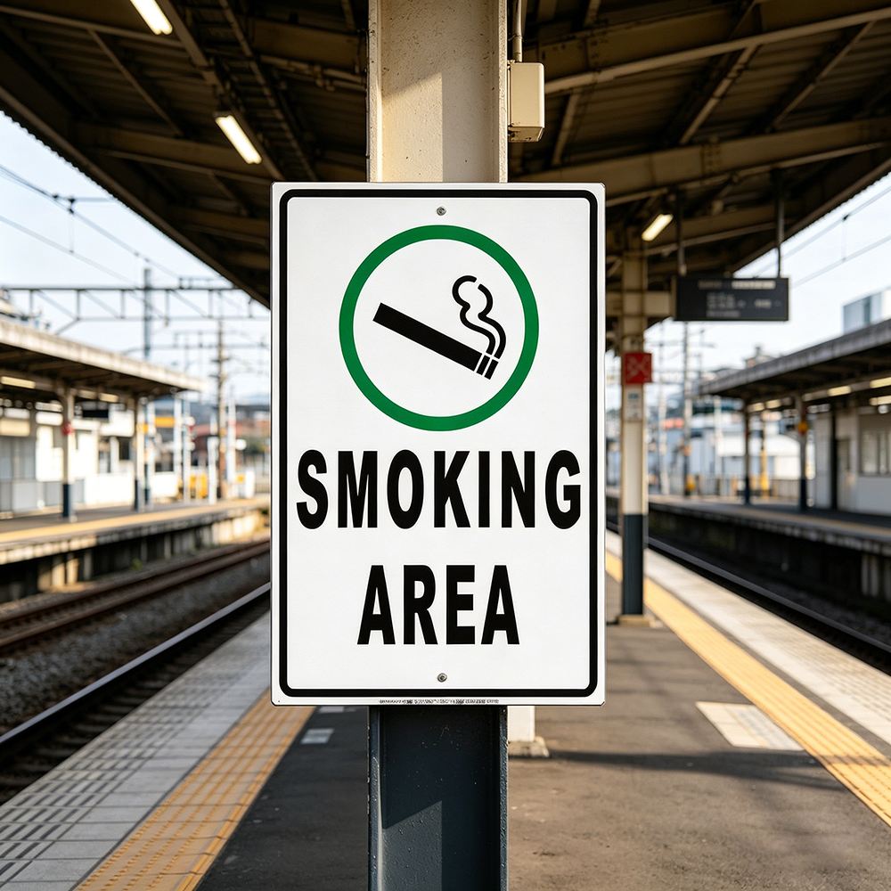 Safety Sign Smoking Vaping All - Vaping Store review and price