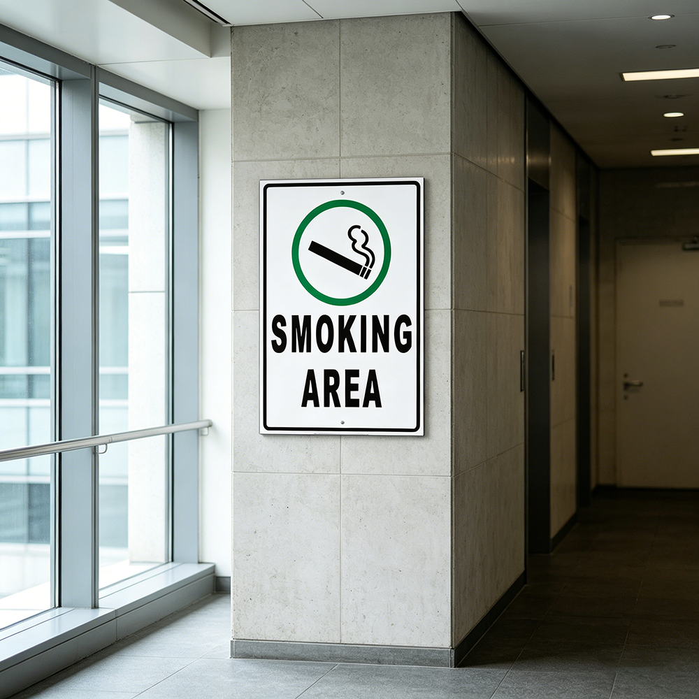 Safety Sign Smoking Vaping All - Vaping Store review and price