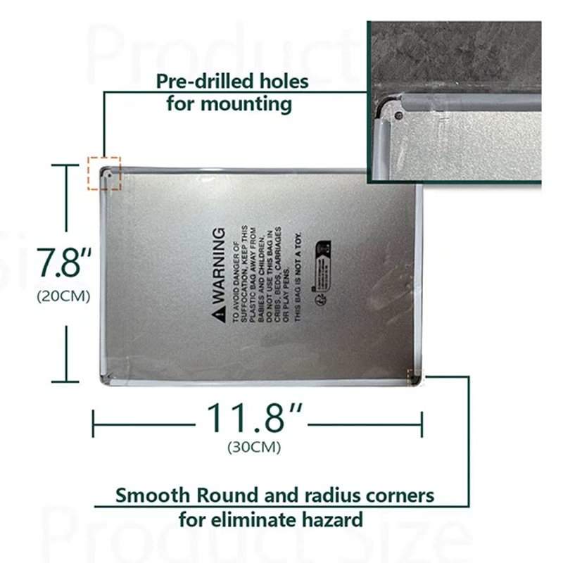 （2D Tin painting）Safety Sign S - Vaping Store review and price