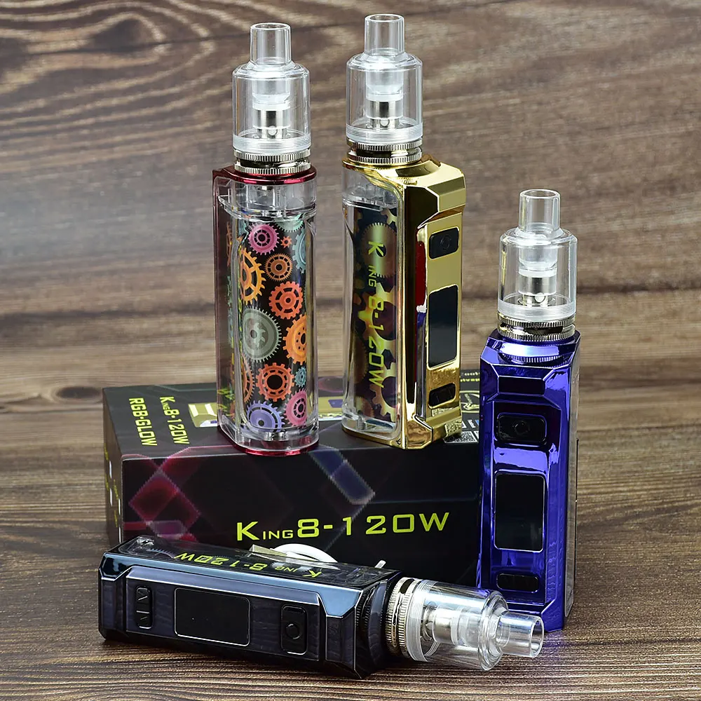 King8-120W Box Mod Kit electro - Accessories For Vaping review and price