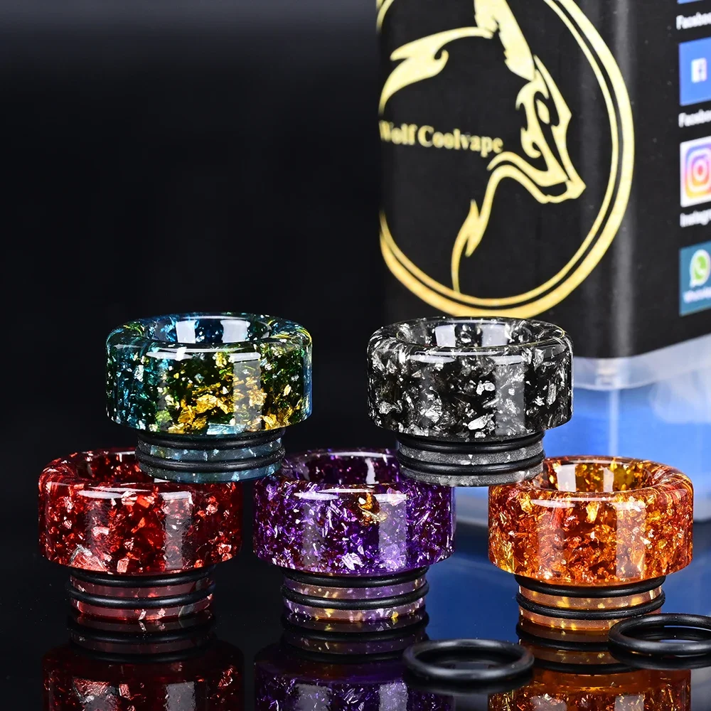 wolfcoolvape 810 Drip Tip 5pcs - Accessories For Vaping review and price