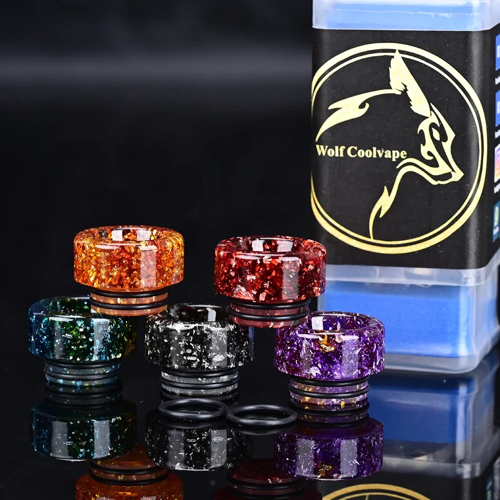 wolfcoolvape 810 Drip Tip 5pcs - Accessories For Vaping review and price
