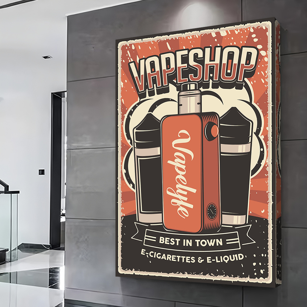 Vape Shop Printing Poster Pict - Vaping Shop review and price