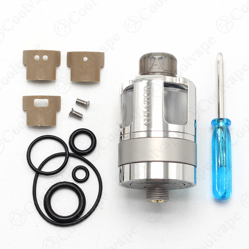 Wolfcoolvape Aviator 22mm RTA  - Vaping Air review and price