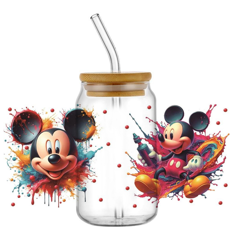 Mickey and Minnie UV DTF Cup W - Rdta Tank Glass review and price