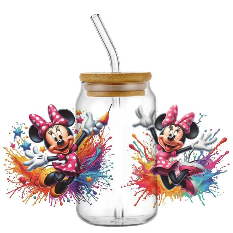 Mickey and Minnie UV DTF Cup W - Rdta Tank Glass review and price
