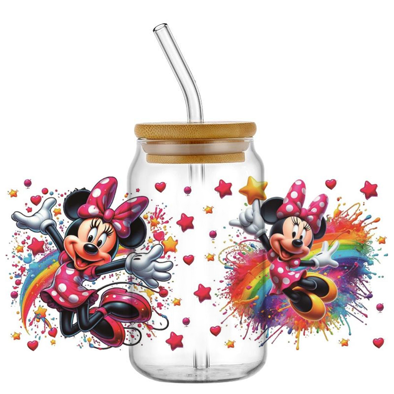 Mickey and Minnie UV DTF Cup W - Rdta Tank Glass review and price