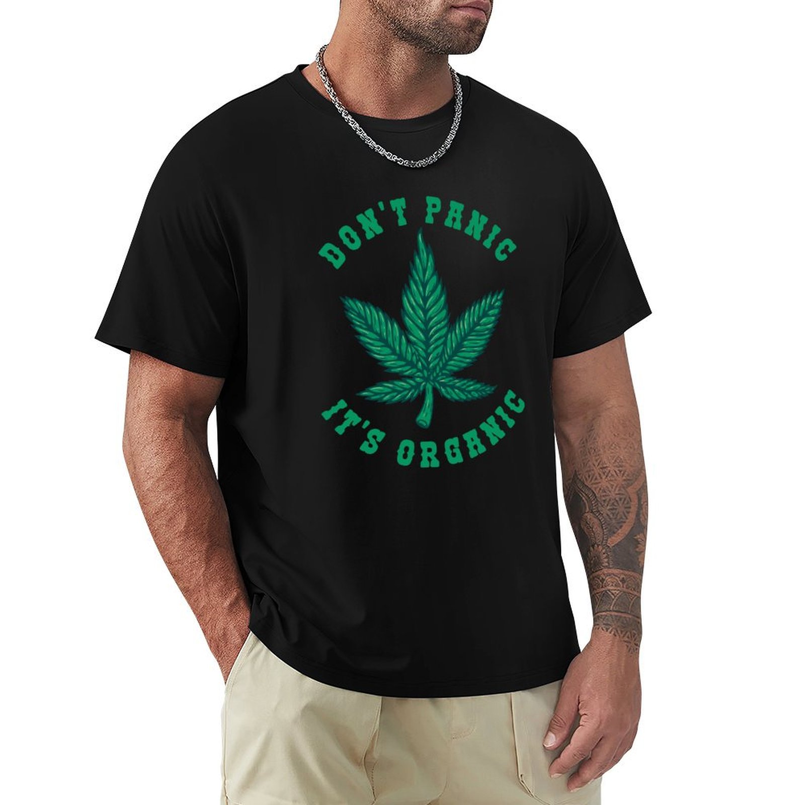 Dont panic its organic T-Shirt - Cotton Wick Organic review and price