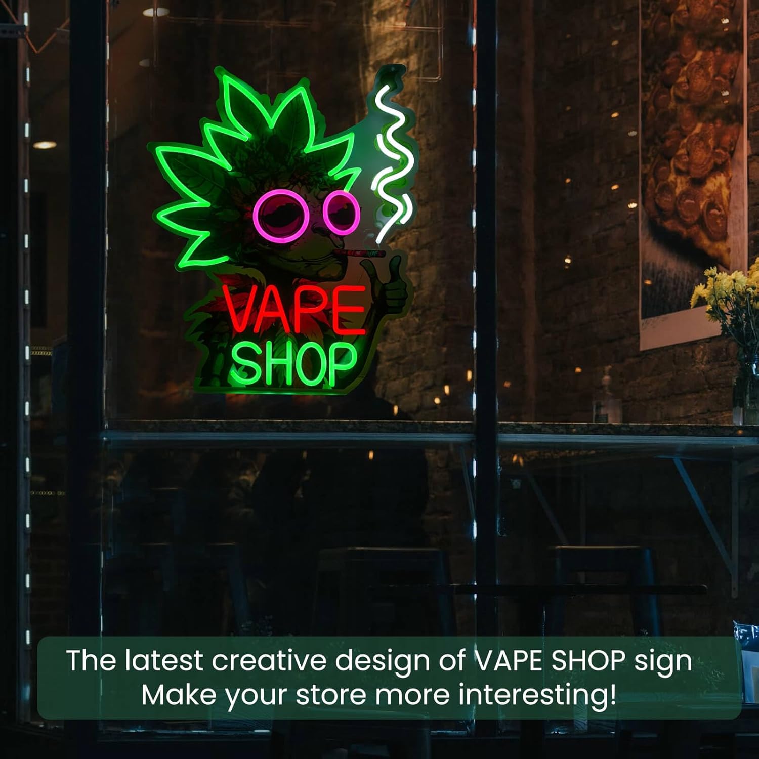 VAPE SHOP Neon Sign Business A - Vaping Store review and price