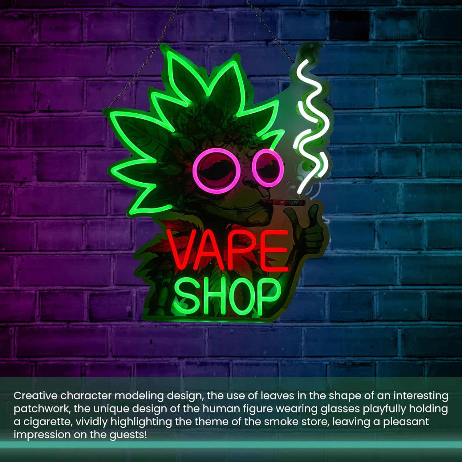 VAPE SHOP Neon Sign Business A - Vaping Store review and price