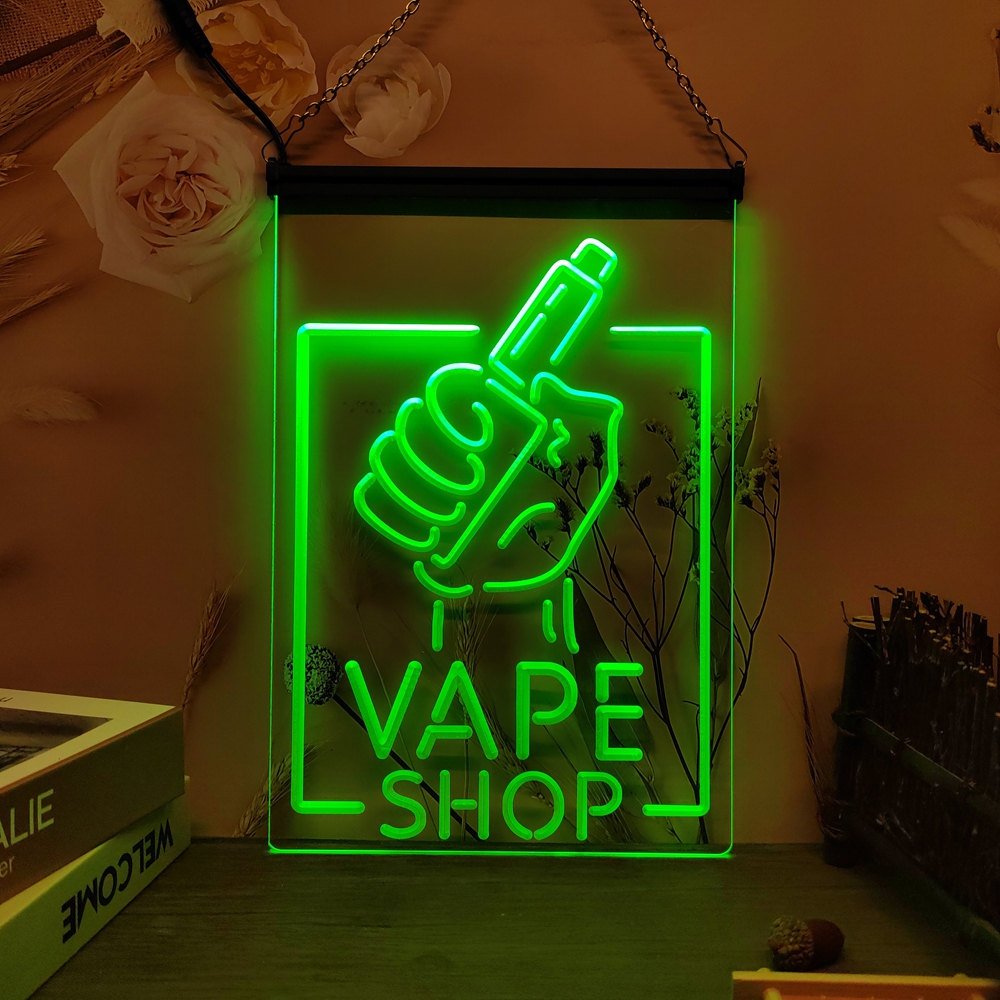 Vape Shop Holding Hand-3D Carv - Vaping Shop review and price