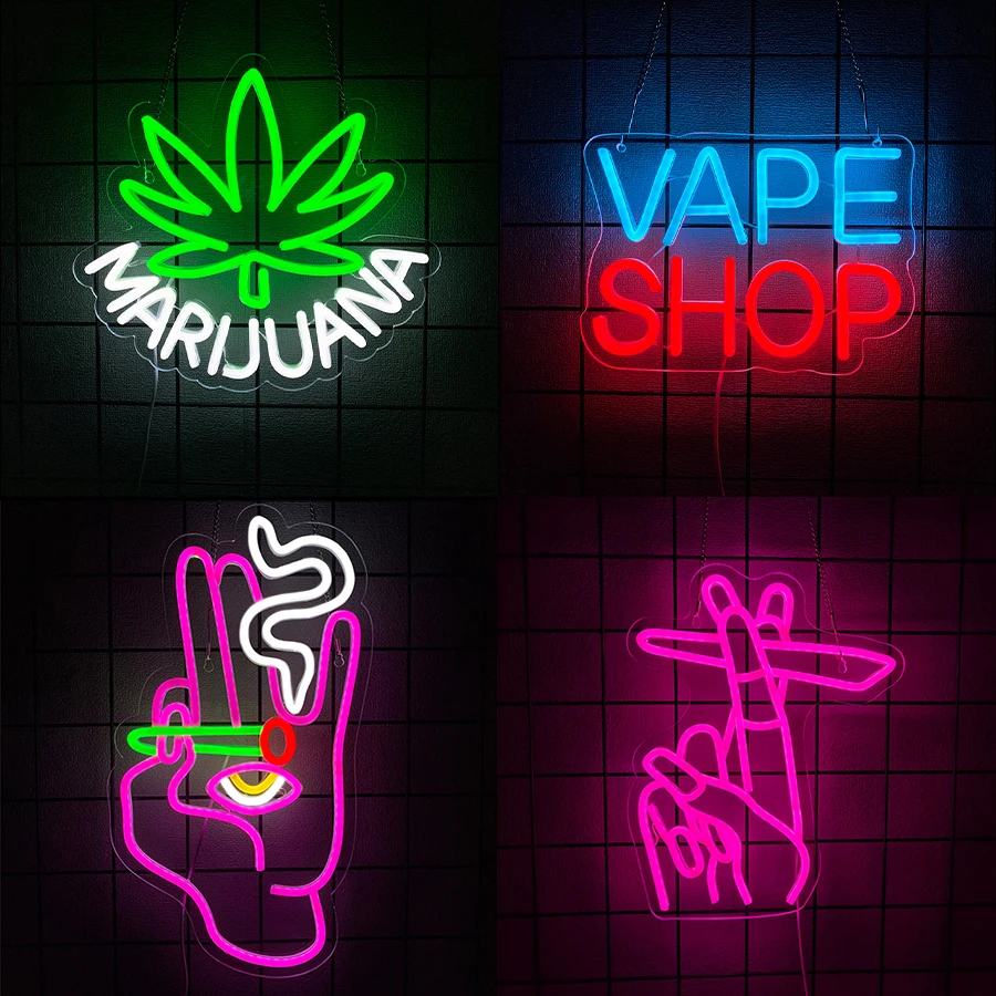 Vape Shop Neon Sign For Wall D - Vaping Store review and price