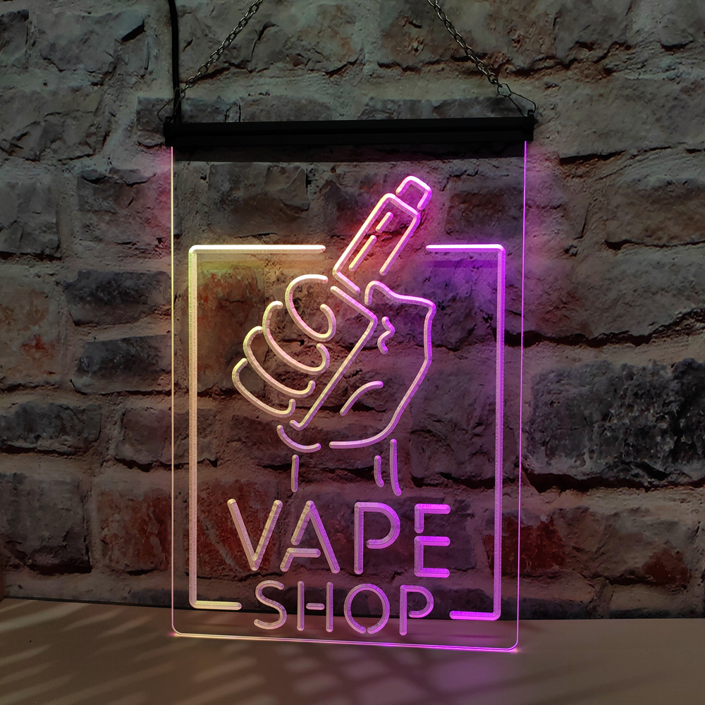 Vape Shop Holding Hand-LED Neo - Vaping Shop review and price