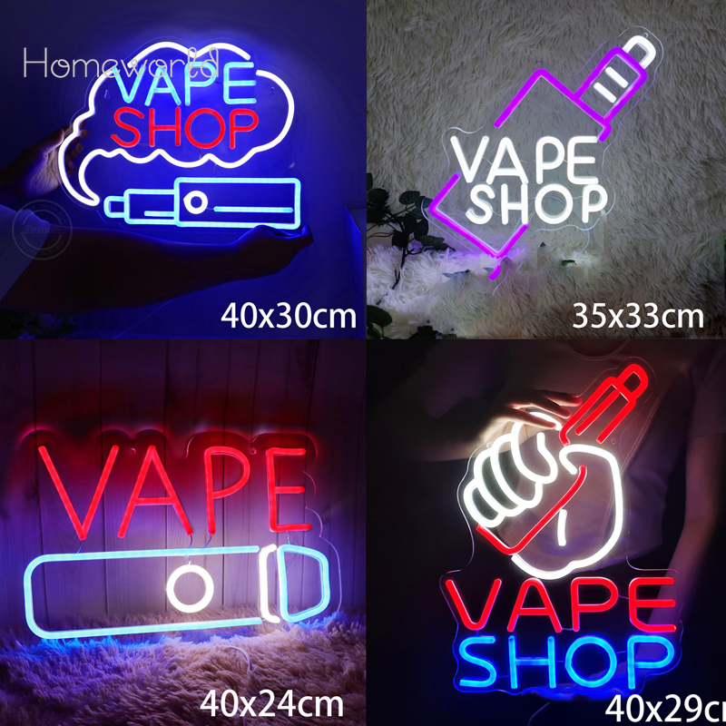 VAPE Shop Neon Sign for Smoke  - Vaping Store review and price