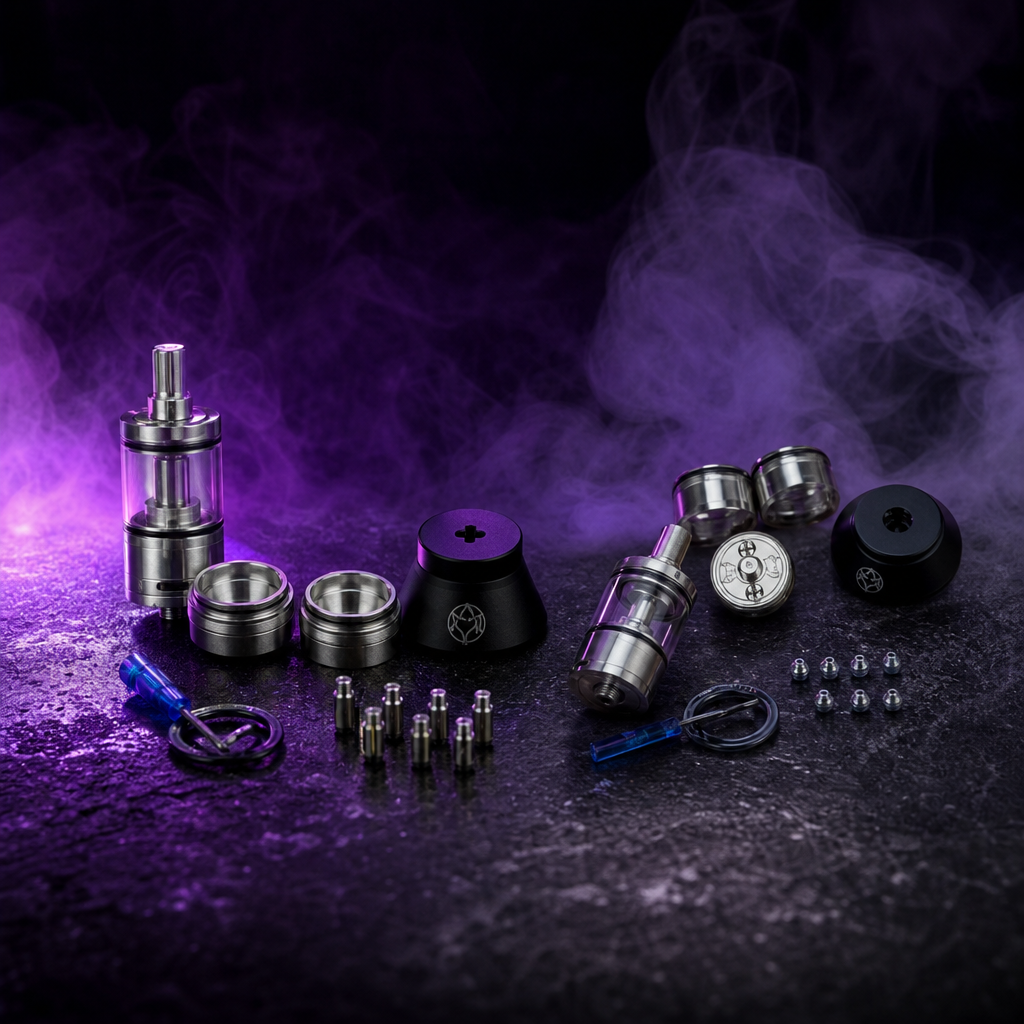 Wolfcool Vape Moka Kuma RTA 4. - Vaping Air review and price