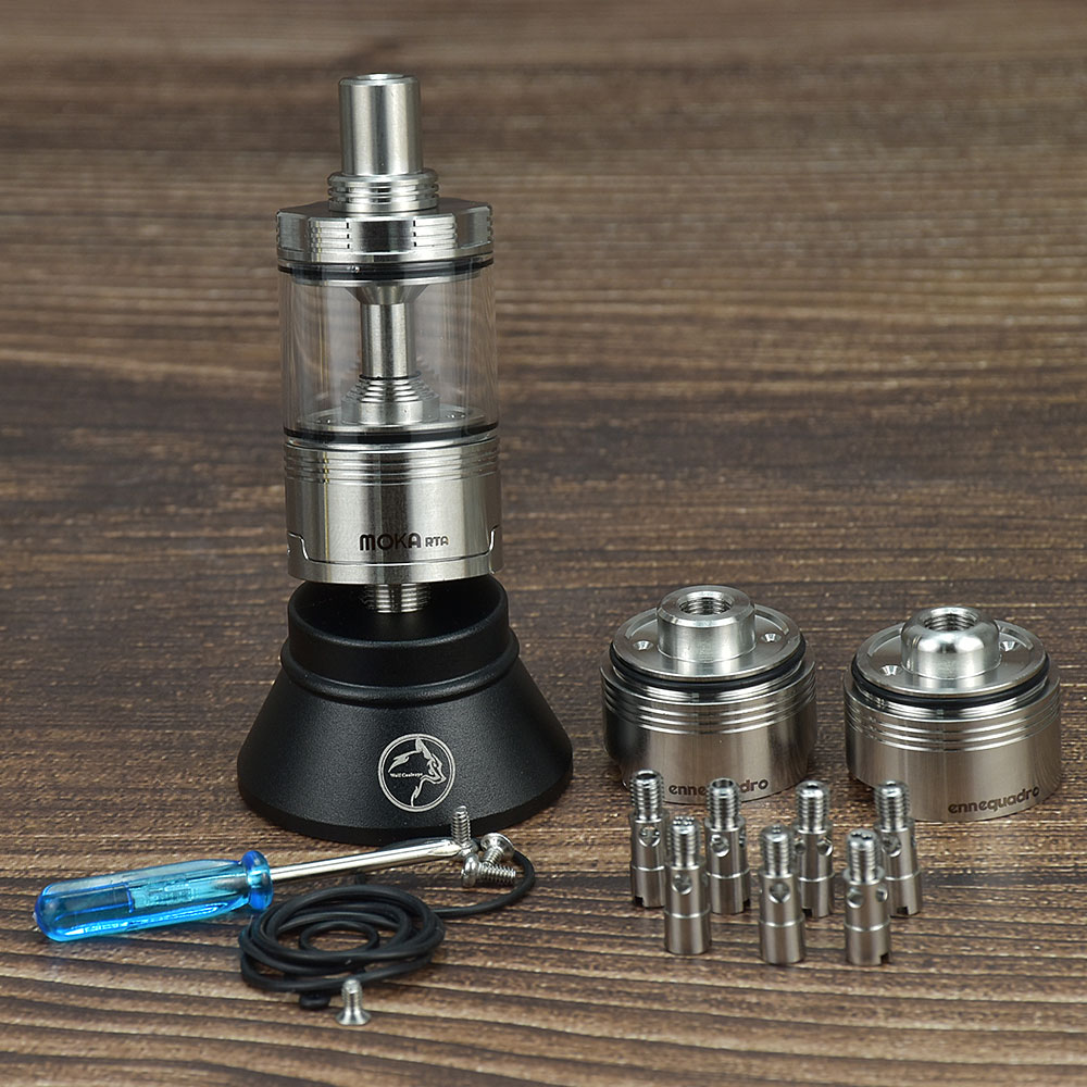 Wolfcool Vape Moka Kuma RTA 4. - Vaping Air review and price