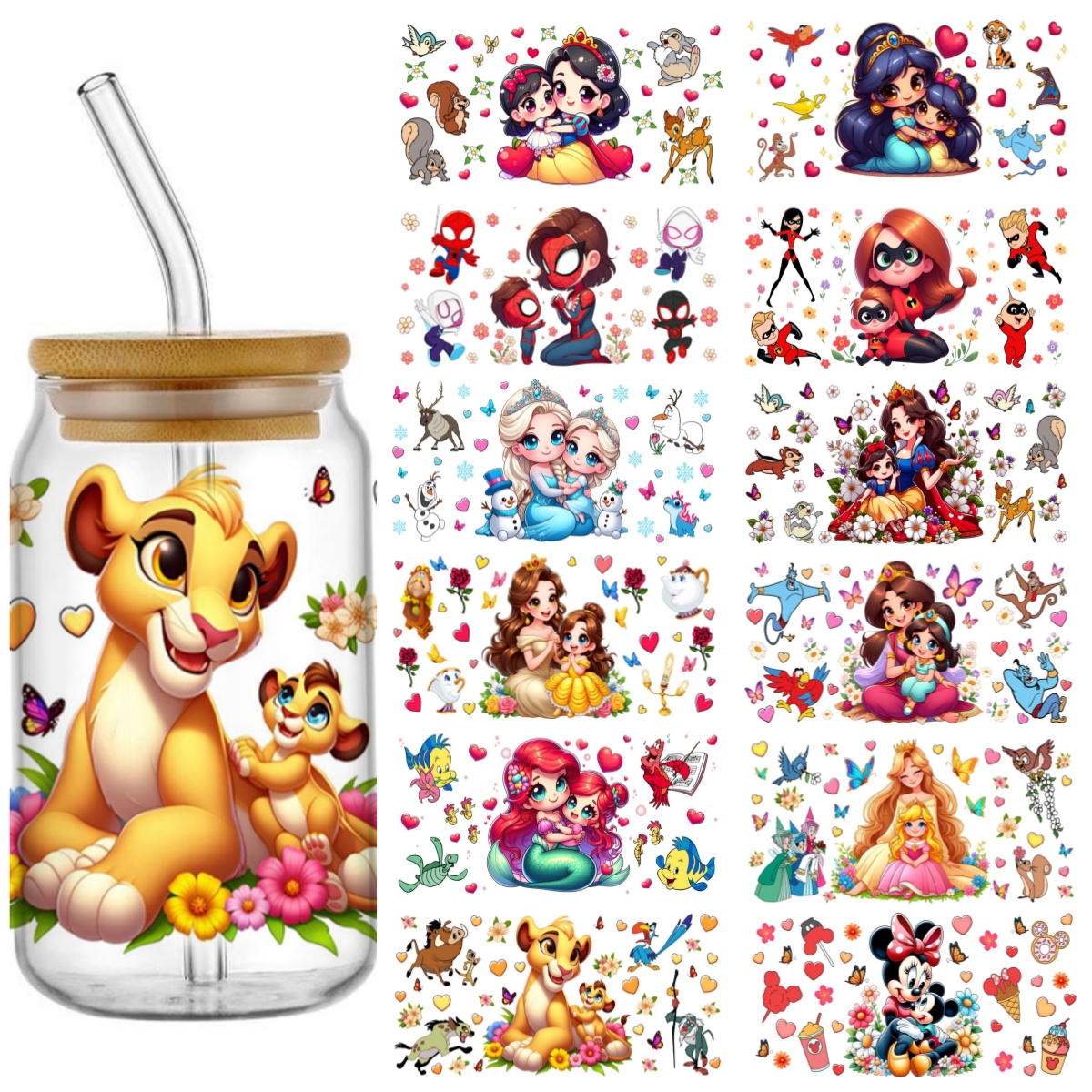 cartoon 3D Transfer Sticker Fo - Rdta Tank Glass review and price